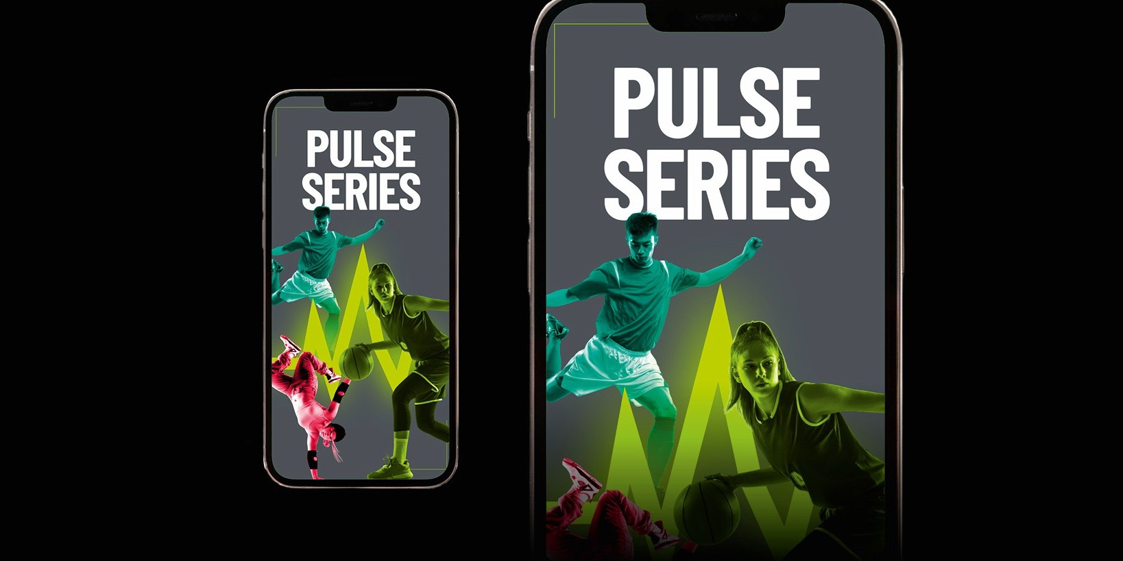 PULSE Social-Media-Posts im Markenlayout