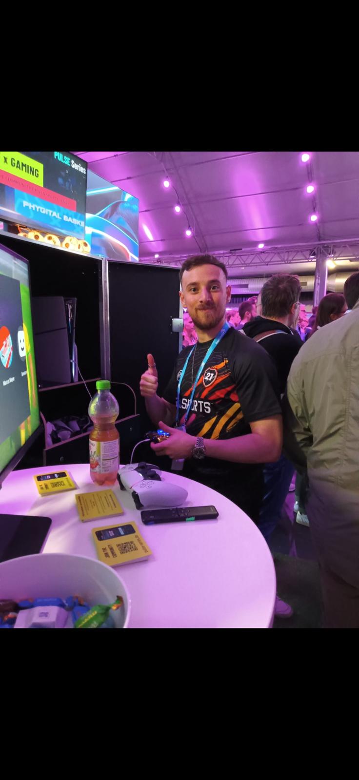 Cagan Ergün — PULSE Booth — Challenges live vor Ort