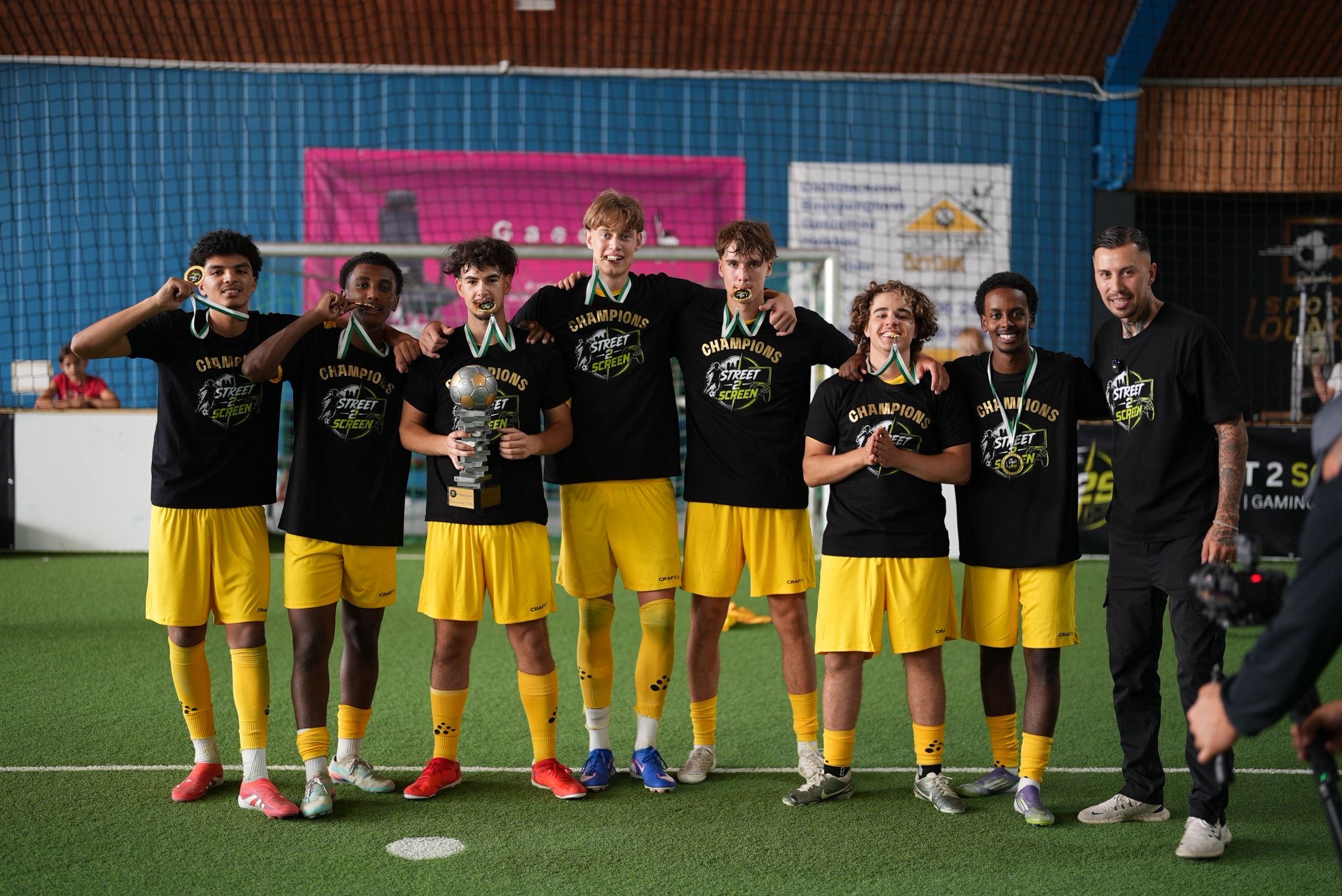 Siegerteam der S2S-Liga von Emre Güral mit PULSE Series, Frankfurt, Mai 2026