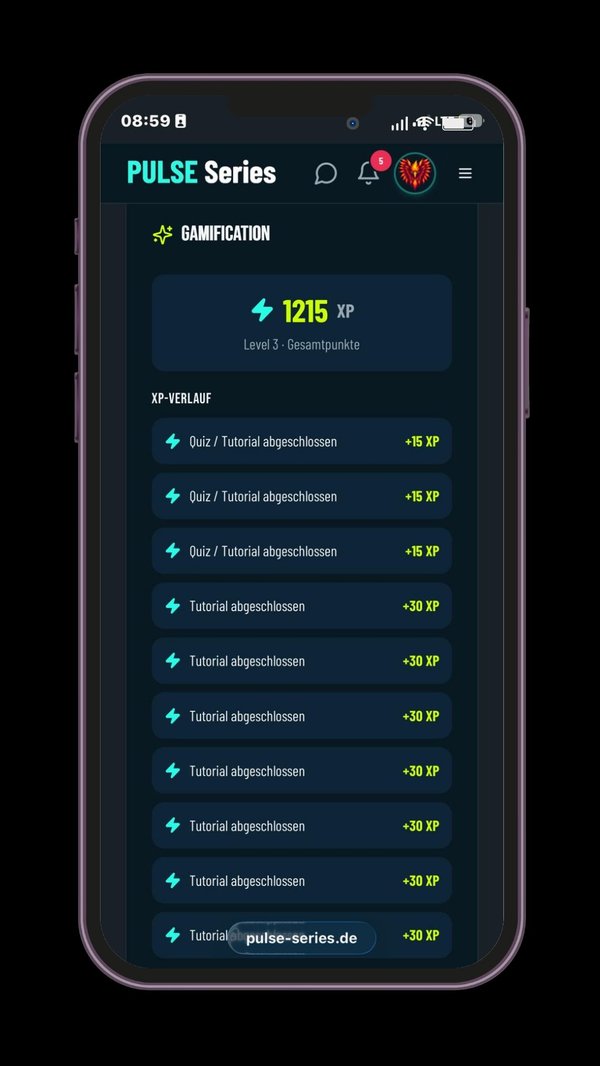 PULSE App Gamification